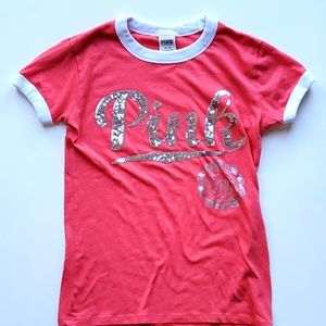 Sequin Ringer t-shirt